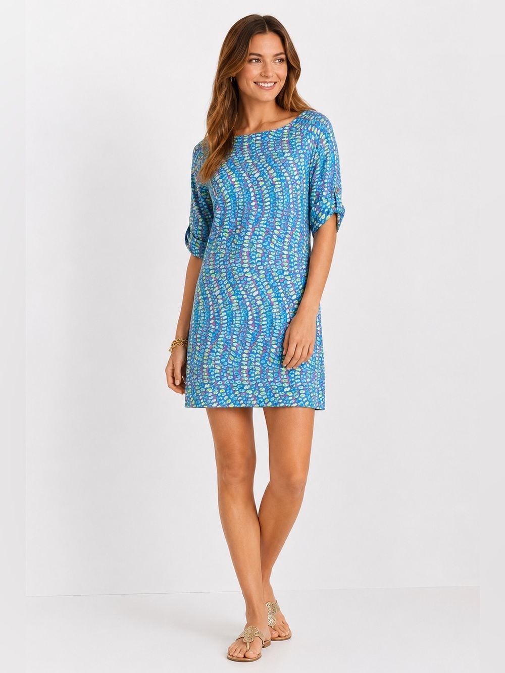 The Lilly Pulitzer Camie Dress in the Clam Jam